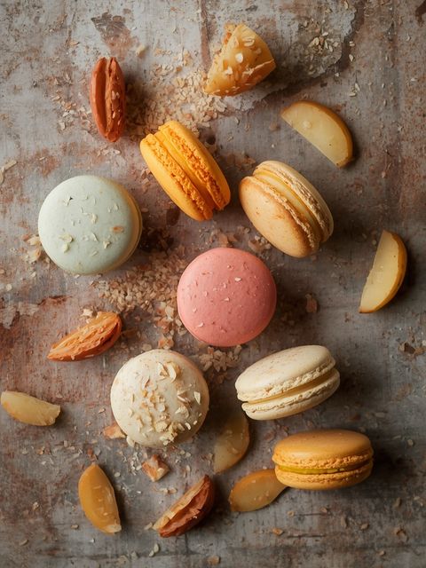 Coconut macarons