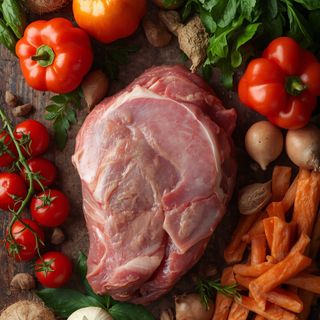 Geflügelfleisch (durchschnittlich, exkl. Innereien), roh