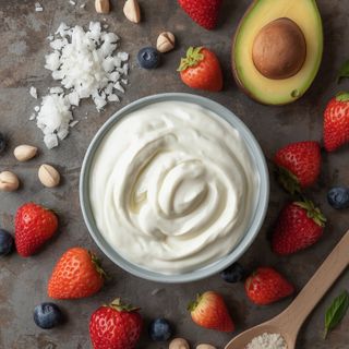 Soya yogurt, with fruit or aroma, enriched with calcium