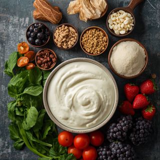 Soy yogurt, natural