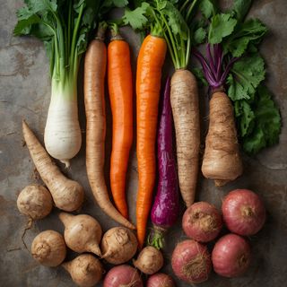 Root and tuber vegetables 2