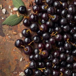 Johannisbeeren schwarz roh
