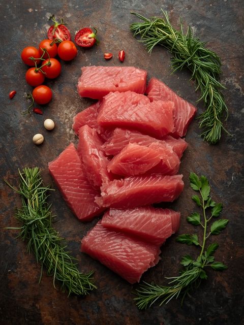 Tuna, raw