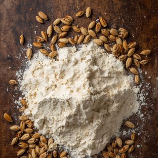 Rye flour, whole grain, cracked, type 1800