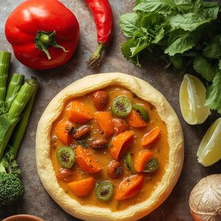 Mürbe- oder Shortbread-Teig (mit pflanzlichem Fett), süß, gebacken