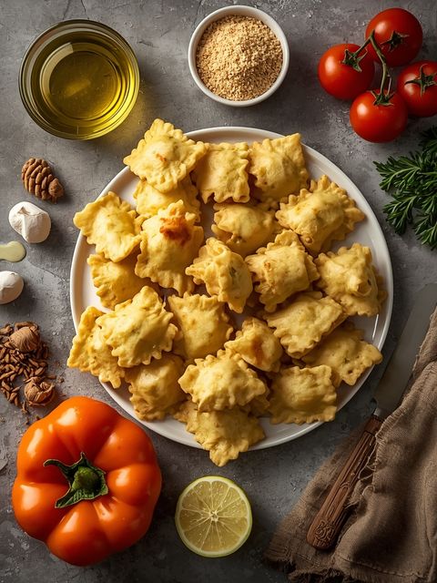 Kalbsplätzli, Fried in Rapeseed Oil