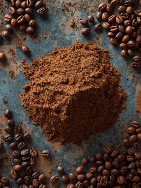 Löslicher Kaffee, Pulver