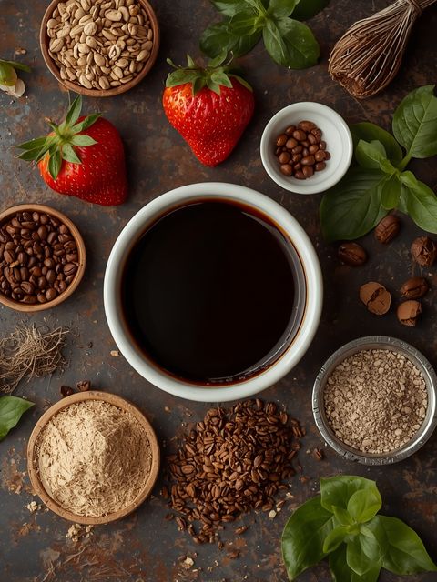 Kaffee schwarz, ungezuckert