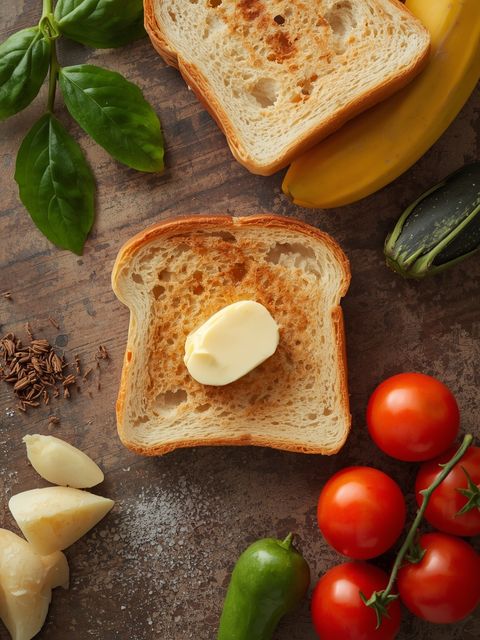 Toast Bread with Butter