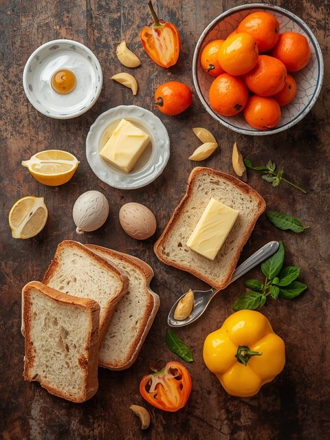 Toast Bread with Butter