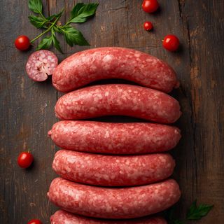 Raw sausages / permanent sausages (vertical)