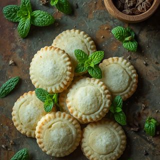 Amaretti (miętowe)