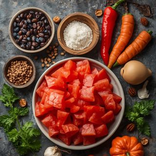 Kaki, Raw