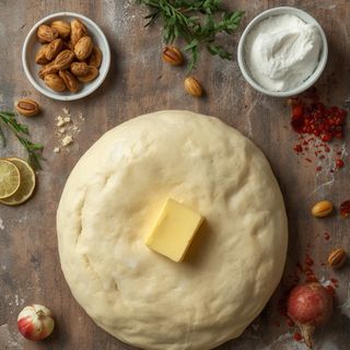 Pastry Dough (with Butter), Unbaked