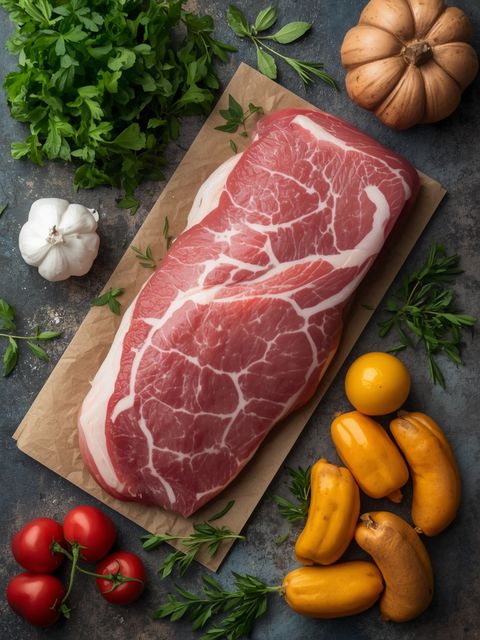 Calf, Breast, Boiled (No Added Fat or Salt)