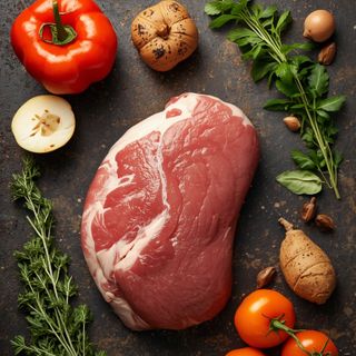 Calf, Breast, Boiled (No Added Fat or Salt)