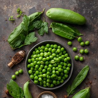 Peas (Conserve), Warmed (Without Addition of Salt)