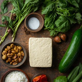 Tofu, Solid, Nature