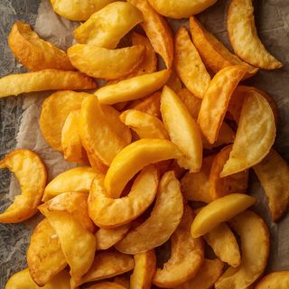 Pommes-Chips fettreduziert