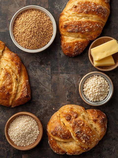 Pastry, Wholegrain (with Butter), Unbaked