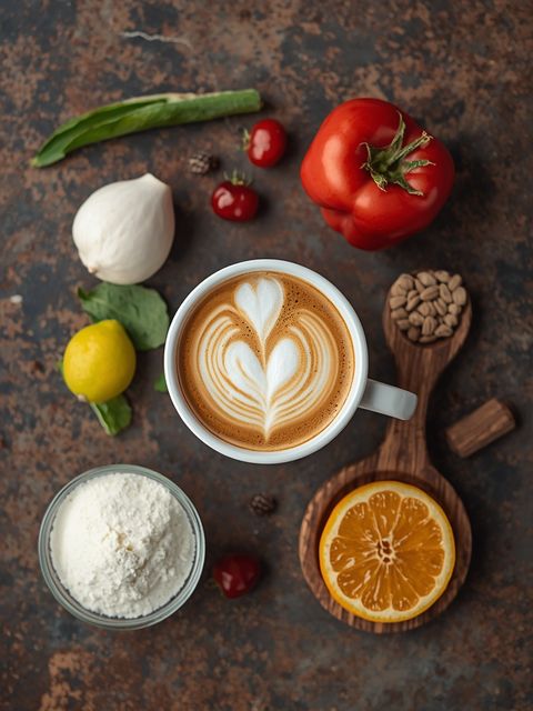 Latte macchiato, ungezuckert