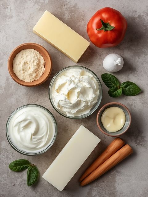 Milchprodukte, zubereitet (mit Sahne, ohne Zuckerzusatz)