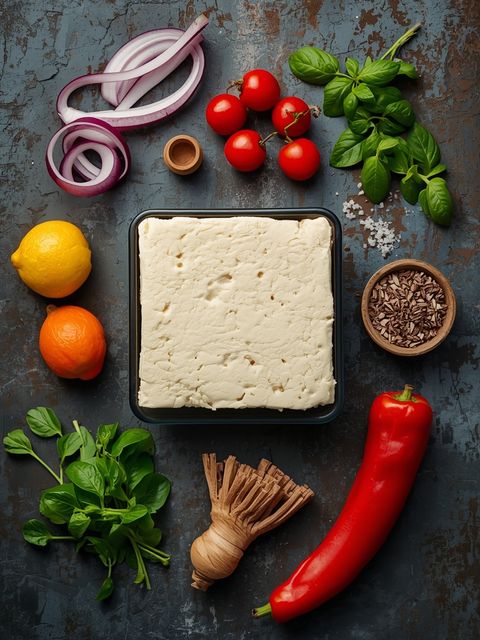 Tofu, stałe, naturalne (przygotowane z soli wapniowej)