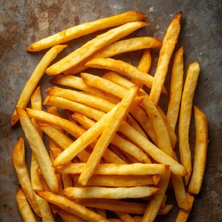 French fries (oven-baked), unsalted