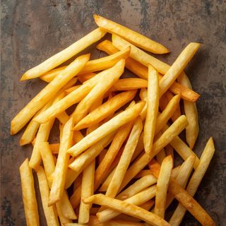 French fries (oven-baked), unsalted