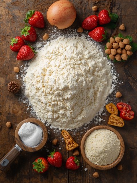 Dinkel flour, raw, type 1100