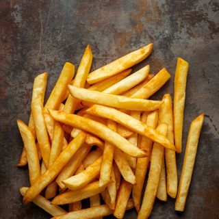 Pommes frites (in Sonnenblumenöl frittiert), ungesalzen