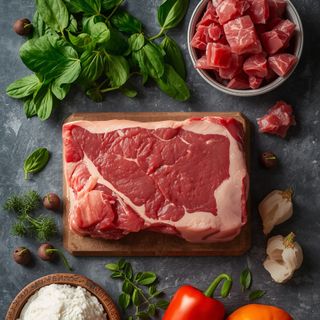 Kalb, Filet, roh