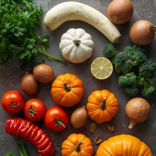 Pumpkin-piccata, prepared