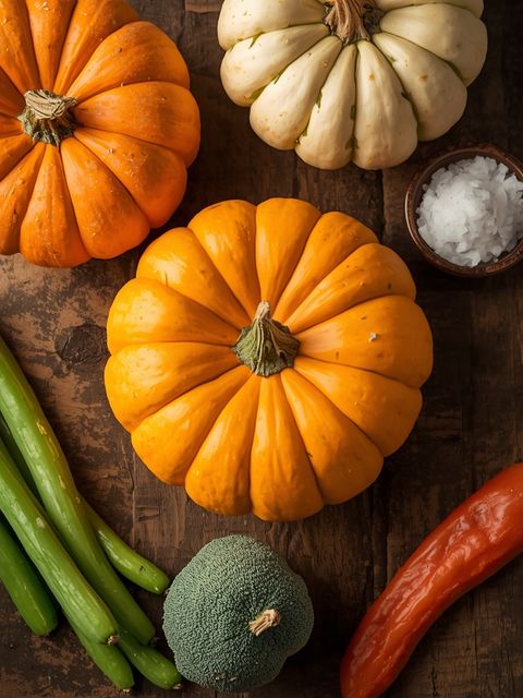 Pumpkin, steamed (no added salt)
