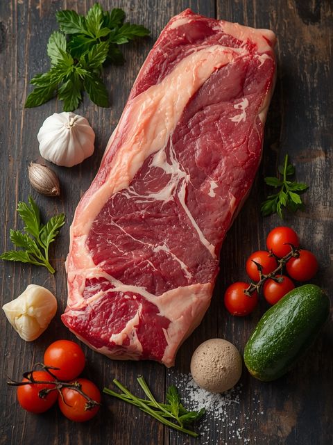 Pork, Neck, Steak, Fried (Without Added Fat and Salt)
