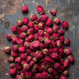 Rose dried