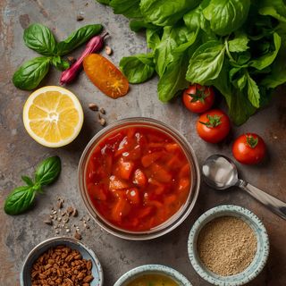 French Salad Sauce, Homemade (with Rapeseed Oil)