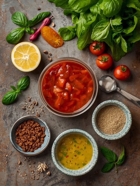 French Salad Sauce, Homemade (with Rapeseed Oil)