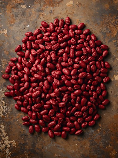 Dried bean, soaked, steamed (no added salt)