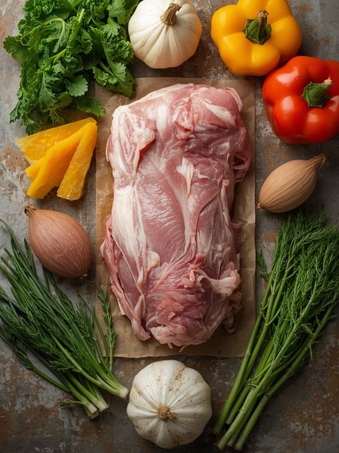 Calf, haxe, braised (without added fat and salt)