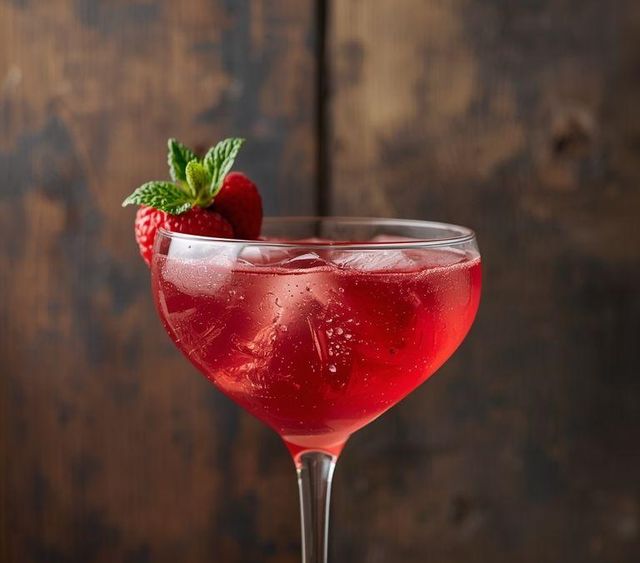Himbeer-Cocktail
