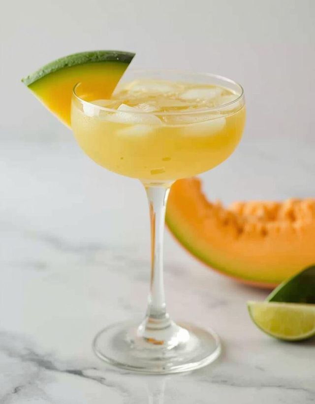Melon and Ginger Cocktail