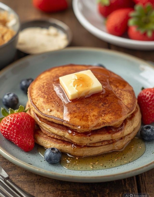 Pancake with Light Jam