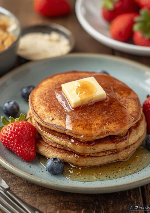 Pancake with Light Jam