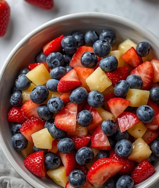 Lighter American Blueberries