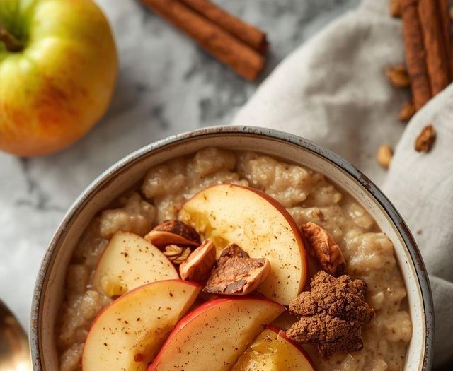 Buckwheat with Apples and Cinnamon