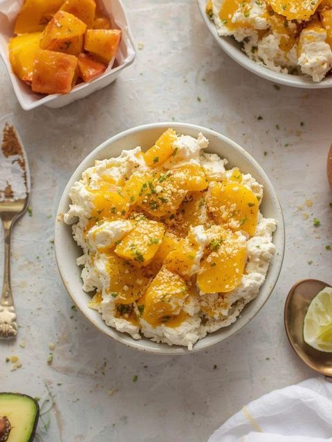 Serek z mango (bezglutenowy)