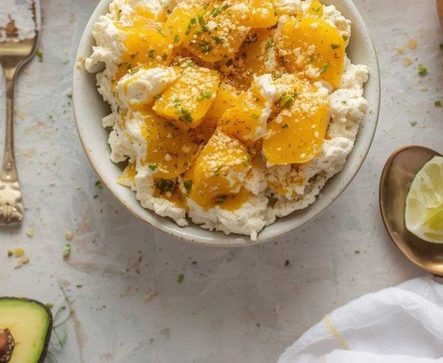 Serek z mango (bezglutenowy)