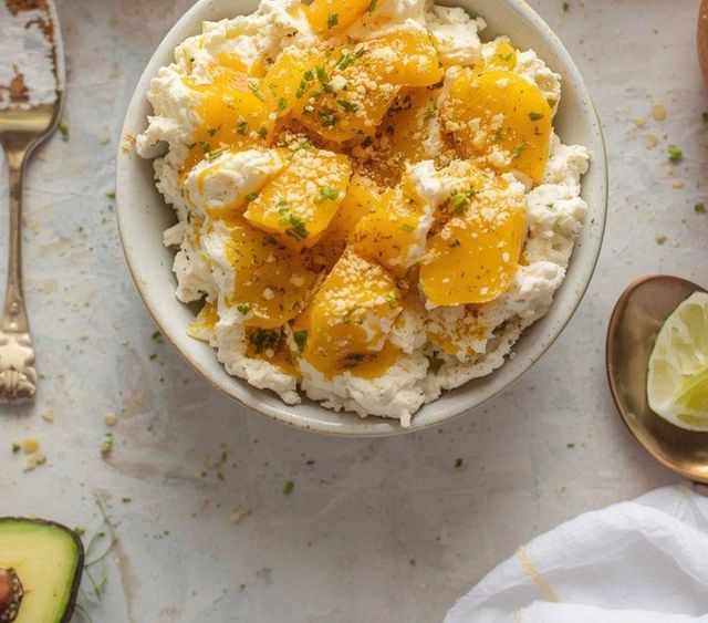 Serek z mango (bezglutenowy)