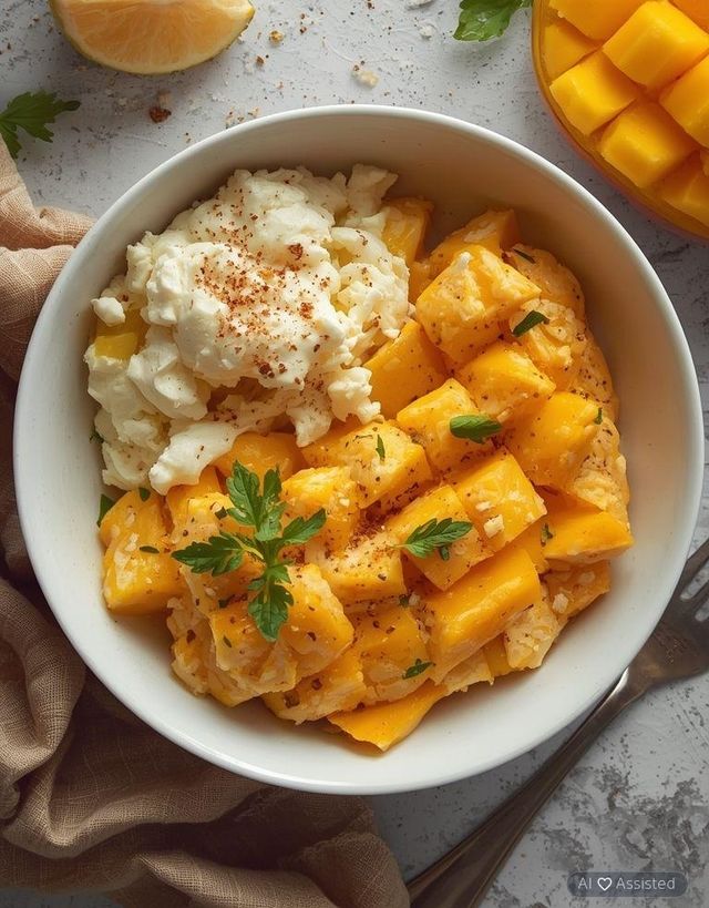 Serek z mango